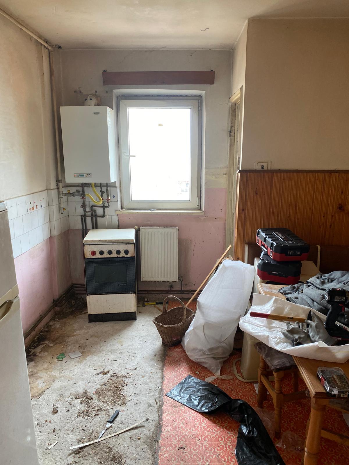 Renovare completă apartament – Sibiu - Înainte 4